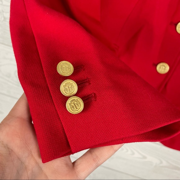Talbots Red Blazer Size 16 NWT - Picture 8 of 8